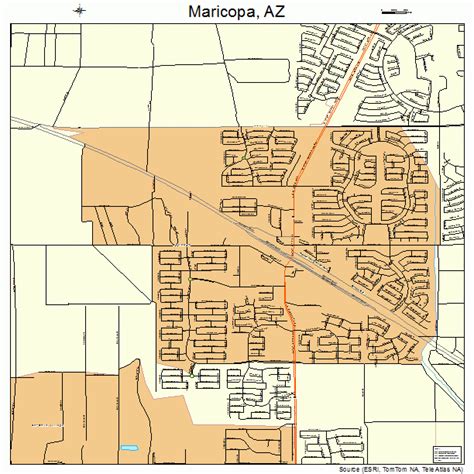 Map Of Maricopa County Arizona Maping Resources