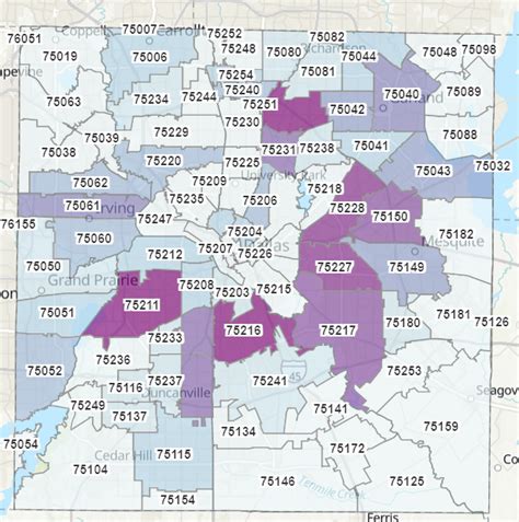 The Covid 19 Pandemics Most Vulnerable Zip Codes In Dallas D Magazine