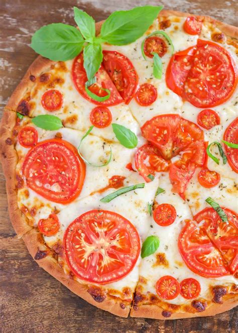 Tomato Pizza Recipe Low Fat Vegetarian Lil Luna