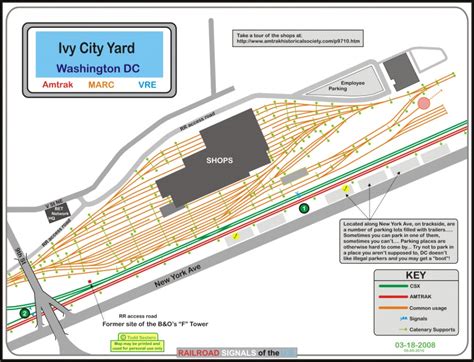 Railfan Guide To Washington Dc Amtraks Ivy City Yard