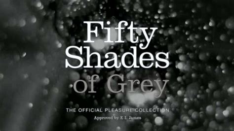 fifty shades of grey official pleasure collection youtube
