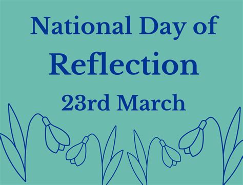 National Day Of Reflection 23rd March St Richards Hospice