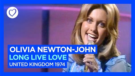 Eurovision 1974 United Kingdom Olivia Newton John Long Live Love