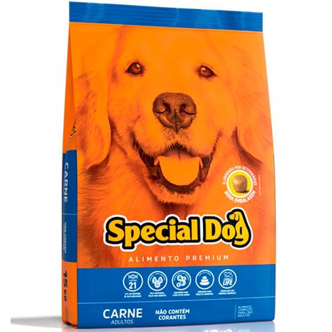 Ração Special Dog Premium Para Cães Adultos Sabor Carne Petnanetbenipet