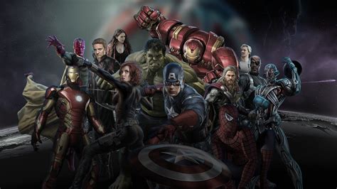 Avengers Age Of Ultron Wallpaper With Spider Man Flickr