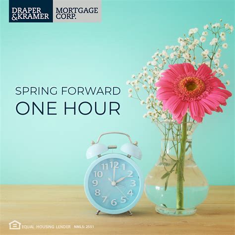 Its Time To Spring Ahead Dont Forget To Set Your Clocks Ahead One
