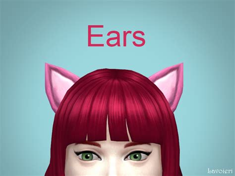Sims 4 Cc Cat Ears Headband Acetoaz