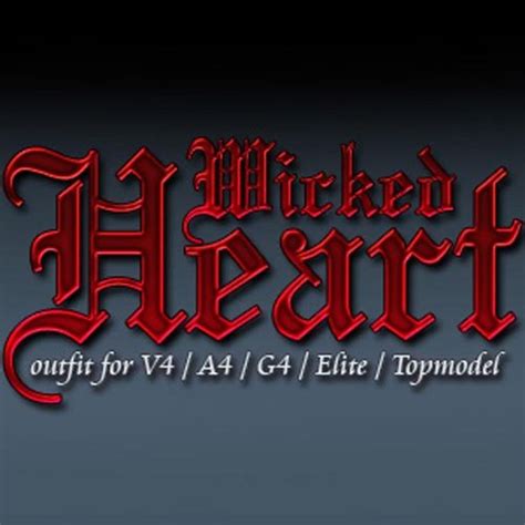 Wicked Heart Hair Daz3d And Poses Stuffs Download Free Discussion About 3d Design