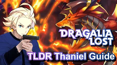 If you feel daunted by how long this guide looks, its quite detailed to cover as much as possible. *Outdated* TLDR; Guide to Thaniel in High Brunhilda Trial - YouTube