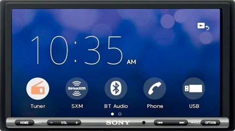 Sony 7 Android Autoapple Carplay Built In Bluetooth In Dash