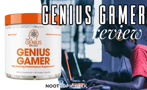 Genius Gamer Review Elite Gaming Nootropic Or Nah Nootropic Geek