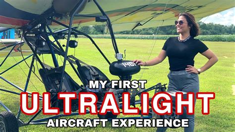 Ultralight Aircraft Experience Filipina Pilot Chezka Angeles City