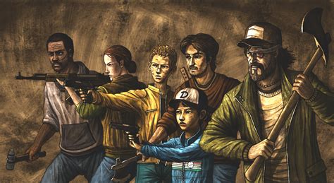 24 The Walking Dead Game Phone Wallpapers Wallpapersafari