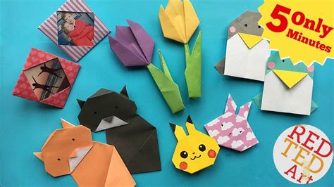 Best 5 Minute Crafts 5 Quick And Easy Origami Projects Easy Origami