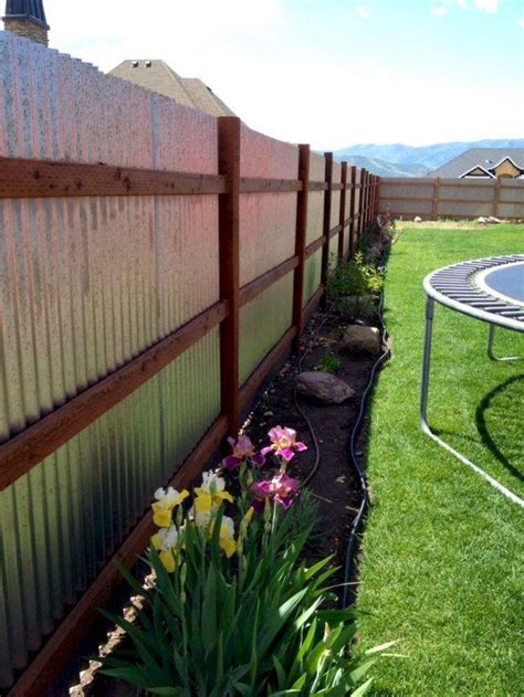 Whether to have a living fence or just an ordinary fence which is built high with material that won't give any holes is all up to you. 68 easy cheap backyard privacy fence design ideas # ...