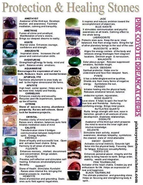 Guide Stones For Protection And Healing Crystals And Gemstones