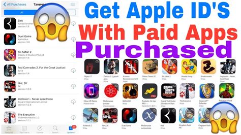 Search for a free app, click the app, and click get. Get Apple ID'S For Free App Store Paid Apps Paid Games For ...