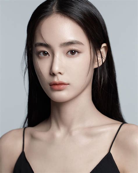 Korean Beauty Geisha Woman Face Girl Face Anatomy Head 3 4 Face Face Photography Model