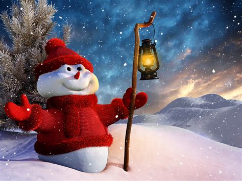 Free Download Cute Snowman Winter Hd Wallpapers Download Free