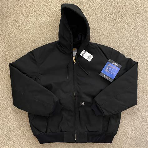 Nwt Carhartt J133 Yukon Extremes Active Jacket Arctic Quilt Black Medium Blk Ebay