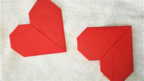 Como Hacer Un Corazón De Papel How To Make A Paper Heart Youtube
