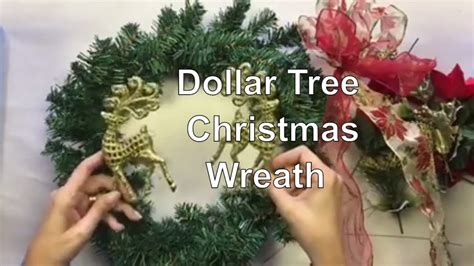 Dollar Tree Wreath Diy Christmas