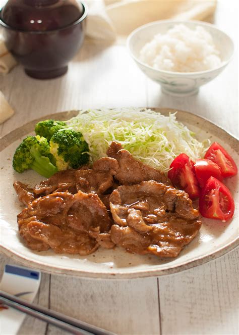 Pork Shogayaki Ginger Pork Recipetin Japan