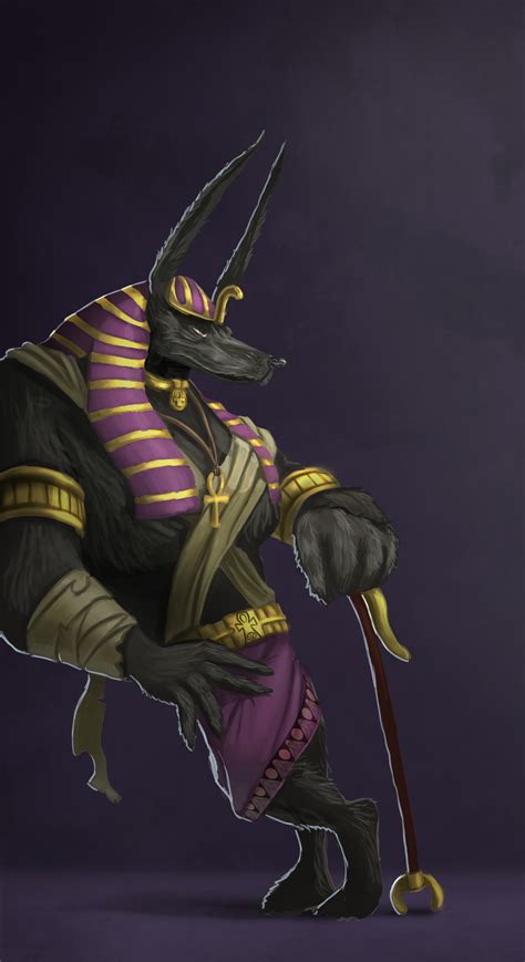 The Egyptian Gods Anubis By Jacob Moeller Imaginaryegypt