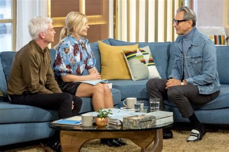 Jeff Goldblum Accused Of Flirting With Holly Willoughby On This