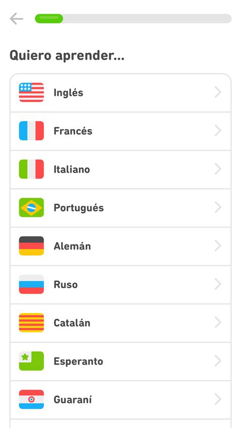 Primeros pasos cómo aprender idiomas en Duolingo