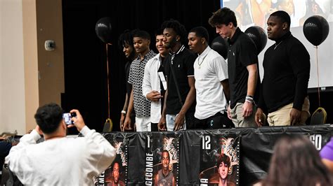 Brevard County high school list of college athletic signings