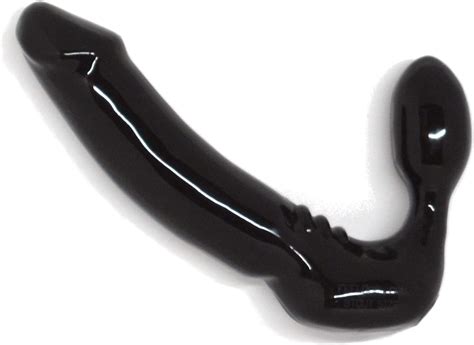 Feeldoe Stout Silicone Strapless Strap On Harness Free Double Dildo Without