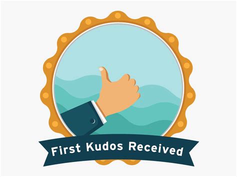 First Kudos Received Kudos Rockstar Free Transparent Clipart