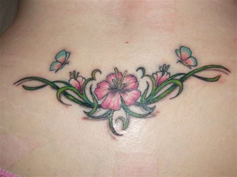 25 Cute Lower Back Flower Tattoos For Girls
