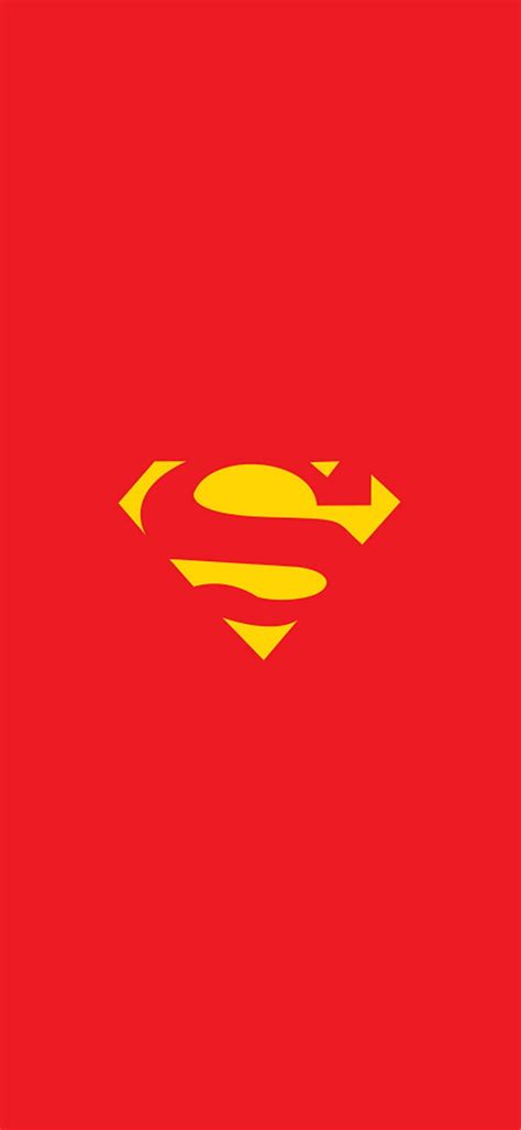 Superman Logo Minimal 1080x2340 In 2020 1080x2340 Minimalist Movie Hd