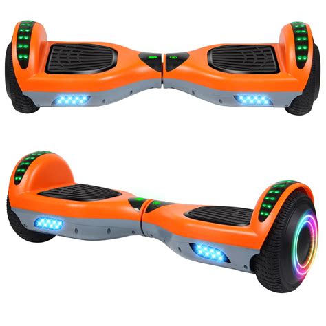 65 Two Wheel Self Balancing Hoverboard With Bluetooth And Led Lights