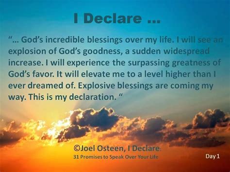 Dare To Declare As A Way Of Creating Positive Change In Your Life Day 1
