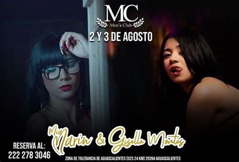 Mia Marín Y Giselle Montes Mc Mens Club Aguascalientes August 2 To