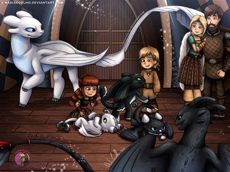 Httyd Homecoming Christmas Special By Nadiacoelho On Deviantart How To Train Dragon How