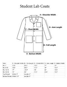 Lab Coat Size Guide