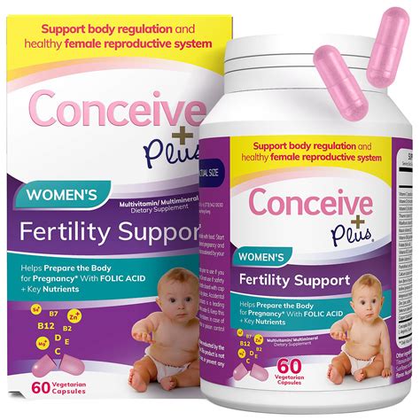 Buy Conceive Plus Fertility Supplements For Women Prenatal S Promote Ovulation Aid Hormone