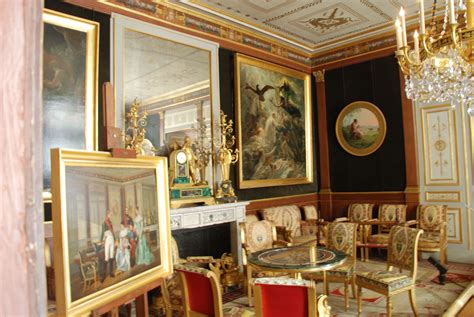 Salon De Musique Du Style Empire Au Chateau De Malmaison Chateau De