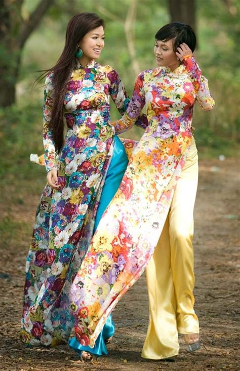 Vietnamese Ao Dai Ao Dai Vietnamese Clothing Vietnamese Traditional