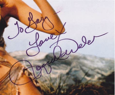 Welch Raquel Signed 8 X 10 Color Still One Million Years Bc