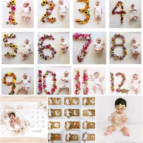 11 Unique Monthly Baby Photo Shoot Ideas The Greenspring Home