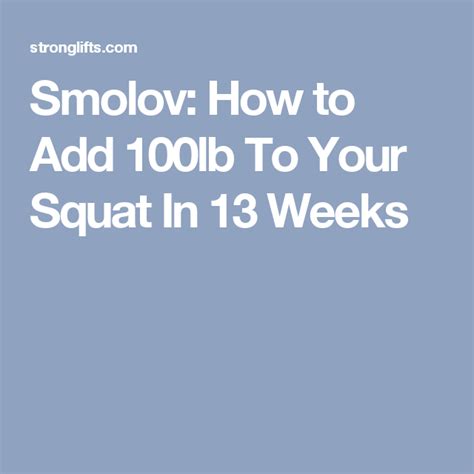 The slim santana bustit challenge is taking the world by storm. Smolov: How to Add 100lb To Your Squat In 13 Weeks | Squats, Stronglifts, Squat routine