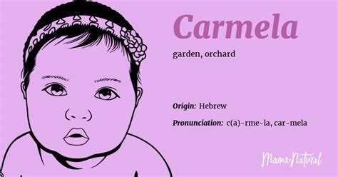 Carmela Name Meaning Origin Popularity Girl Names Like Carmela Mama Natural
