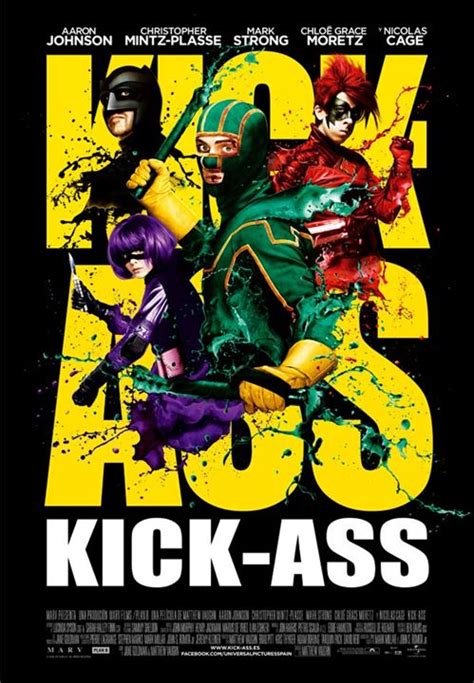 Cartel De La Película Kick Ass Foto 3 Por Un Total De 40