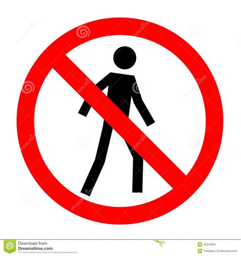 The parameter must not be empty. Not Allowed, No Entry Sign, Stock Illustration - Illustration of restriction, outlawed: 45343362