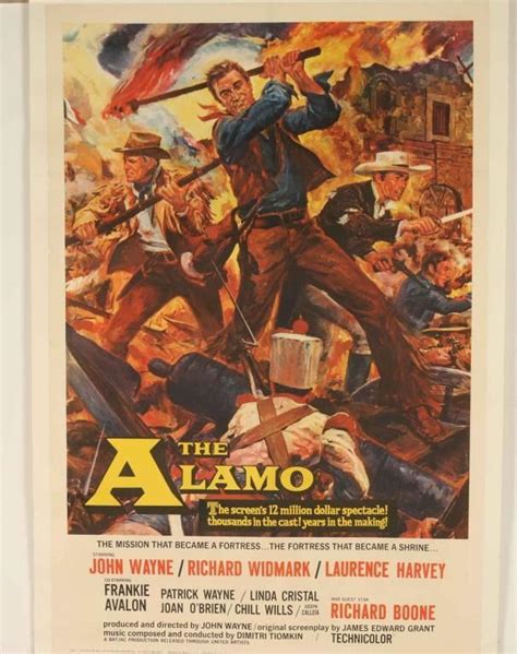 Vintage The Alamo Movie Poster